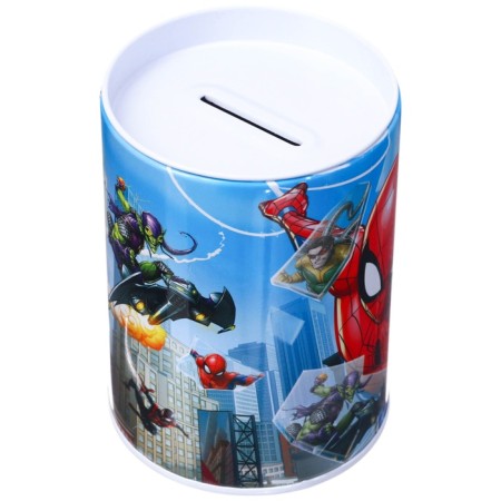 Spider-Man piggy bank, 7.5x7.5x10.5 cm-4