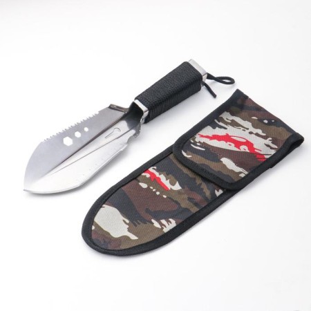 Multifunctional spatula 8V1 "Taiga" in a case, 27 cm, metallic