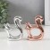 Souvenir Ceramics Holder for Swan napkins mix 8.5x6.7x2.2 cm