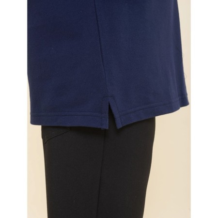 Polo for a boy with Pelican long sleeve, height 122 cm, dark blue color-7
