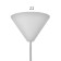 Lamp Bayerlux 1674/1wt E27 40W white-black 29x29x25-125 cm