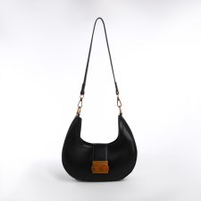 Female bag Textura, small size, black color