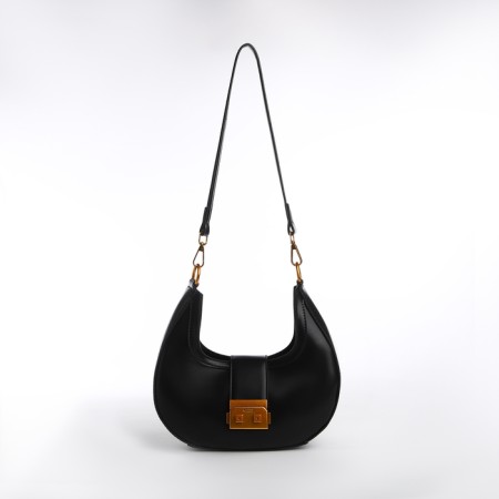 Female bag Textura, small size, black color