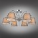 Ceiling chandelier Recco E14 240W