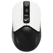 Mouse A4Tech FSTYLER FB12, optical, wireless, 1200DPI, USB, white/black