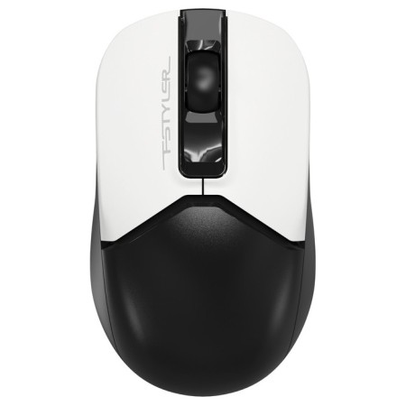 Mouse A4Tech FSTYLER FB12, optical, wireless, 1200DPI, USB, white/black