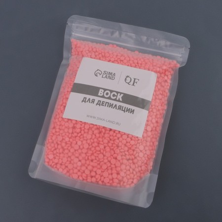Wax for depilation, film, in granules, 500 gr, pink color-8