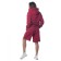 Suit, size 44, burgundy color