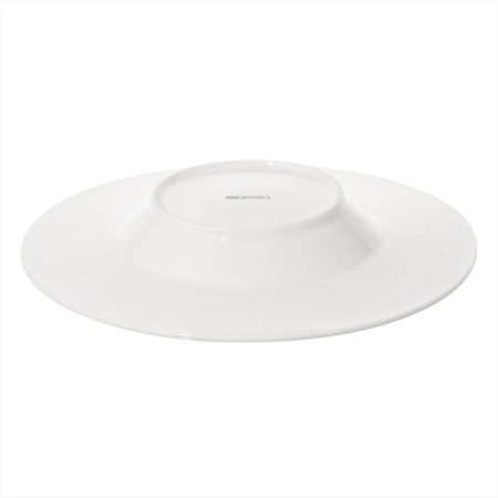 Porcelain plate for paste "Crotone", D = 25.4 cm, white color-2