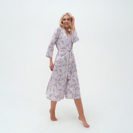 Халат KAFTAN Birds, цвет серый, размер 40-42-6