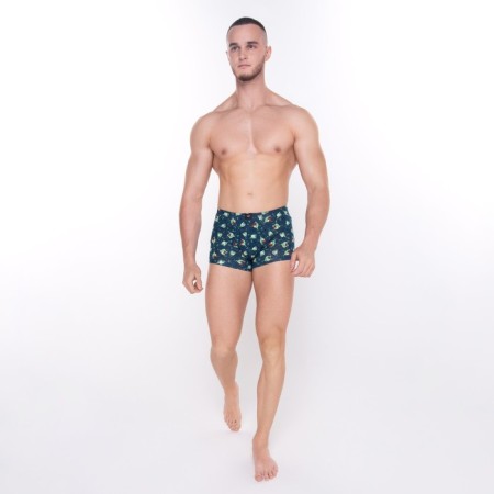 Panties men's boxers "toads", blue color, size 48 (m)-1
