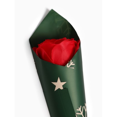 New Year's soap red rose-1