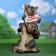 Garden figure "Bears Come friends" 30x27x55cm