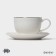 Coffee steam porcelain Magistro la Perle, 2 objects: a cup 100 ml, a saucer d = 11.5 cm, white color