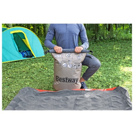 Матрас надувной Roll & Relax, 203 x 152 x 22 см, 67703 Bestway-4