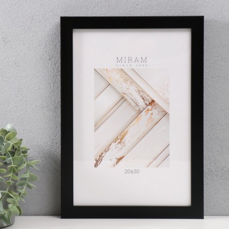 Photo frame Plastic "Mira" 20x30 cm, 650077-8 (plastic screen)-1