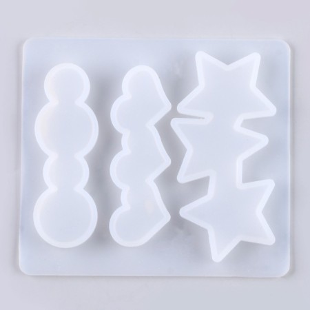 Form Silicone universal "hairpin" 3 types of hairpins-2