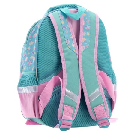 School backpack 38.5 x 26 x 17 cm, ergonomic back, Hatber Primary School "Unicorn-Printsess"-1