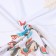 A set of curtains d/kitchen with grabbits "Nutcracker" 145x180cm-2 pcs., 100% p/e