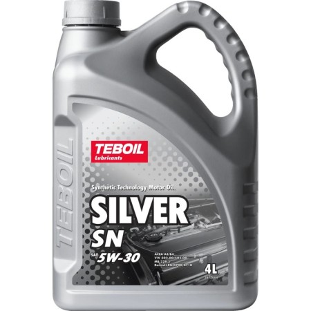 Motor oil Teboil Silver SN 5W-30, semi-synthetic, 4 liters