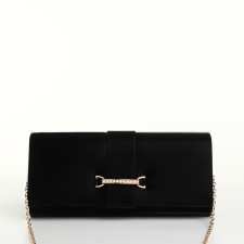 Female bag on a magnet, black color