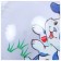 Inflatable toy "Dalmatian Hammer", 80 x 35 cm, markdown