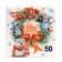New Year's napkins my paper choice "Christmas Wreath" 1 layer, 24x24 cm, 50 pcs