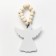 Ring for napkins "Angel", col. White, 6*7 cm, tree