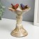 Souvenir Ceramics stand "Birds on a column with a bowl" 15x10.5x10 cm