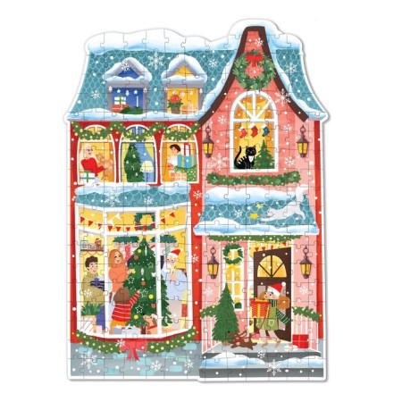 Figure puzzle "Holiday in the house", 227 details-1