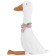 Soft toy "Goose Hussein", 39 cm