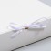 The box is folding, white, 24 x 24 x 6 cm
