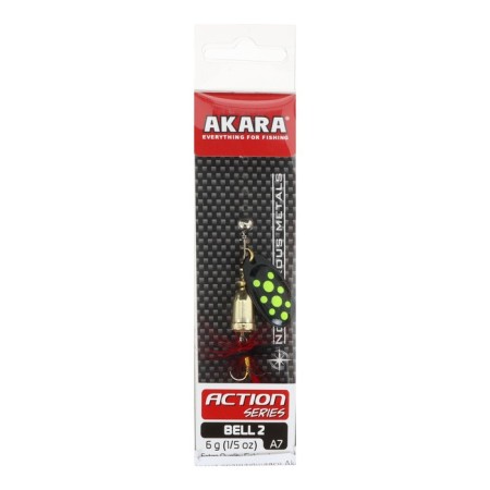 Spinning spinning Akara Action Series Bell, 6 g, color A7-1