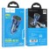 Hoco Z47A car charger, transparent, Type-C, USB, 30 W, PD+Qc, blue
