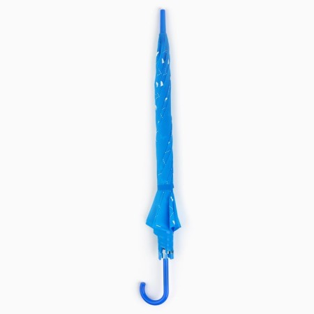 Umbrella female cane "Bright butterflies", 8 knitting needles, d = 90 cm, blue color-6