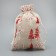 Gift bag "New Year's forest", canvas, 16 x 24 cm +/- 1.5 cm, New Year