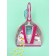 Set of scoop and rubber estimate with a slope, brush-pier 35 x23 cm