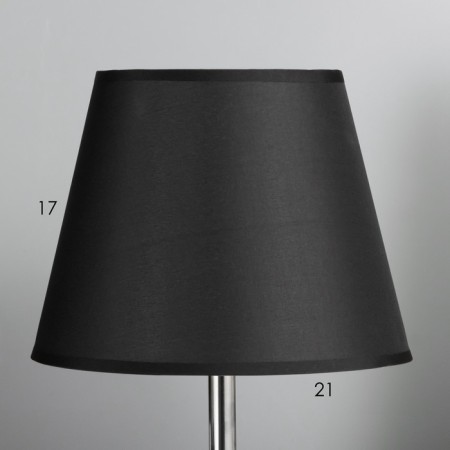 The desktop "Sharon" 1x40W E27 Black 22x22x29cm-2