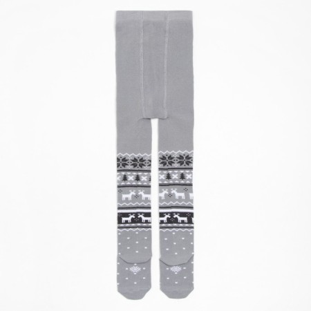 Children's tights KAFTAN "Winter" 104-110 cm, gray-3