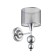 Wall lamp EVOLUCE. Sle107101-01. Pazione. 1x40 watts, E14, 14x28 cm, chromium color
