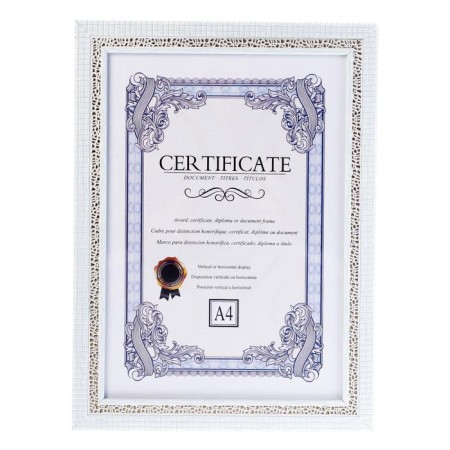 Photo frame Plastic format A4 "Mosaic and gold mica" 33.3x24.7 cm-3