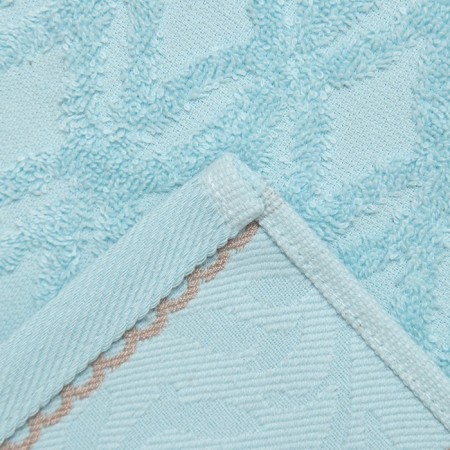 Tricky towel 50x80 juliet, blue color 420g/m 100% cotton-3