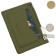 Cartholder (VV009-02550) genuine leather, green, 1x10x11 cm