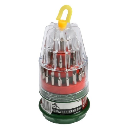 Set for accurate work scrap, holder with bats, in the case, 31 subject-4
