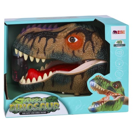 Lapal bubble generator "World of dinosaurs: tyrannosaurus", brown color-4