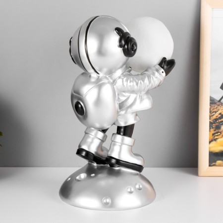 Sponel "Cosmonaut" LED from batteries silver 16x16x30.5 cm Risalux-4