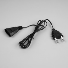 Extension cord for indoor garlands, 1.5 m, dark thread, UMS-Vilka