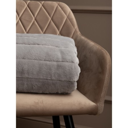 Texrepublic blanket, size 200x220 cm, gray color-1