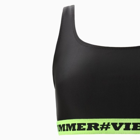 Separate swimsuit, black/light green color, size 42-8