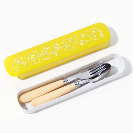 Set of cutlery "Nyam-yum, fork", spoon-1